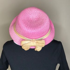 Pink color hat